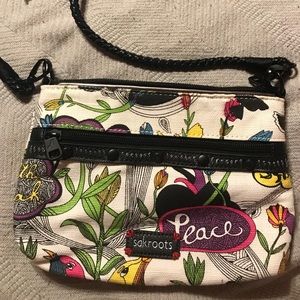 Sakroots Optic Peace Crossbody Bag/Purse
